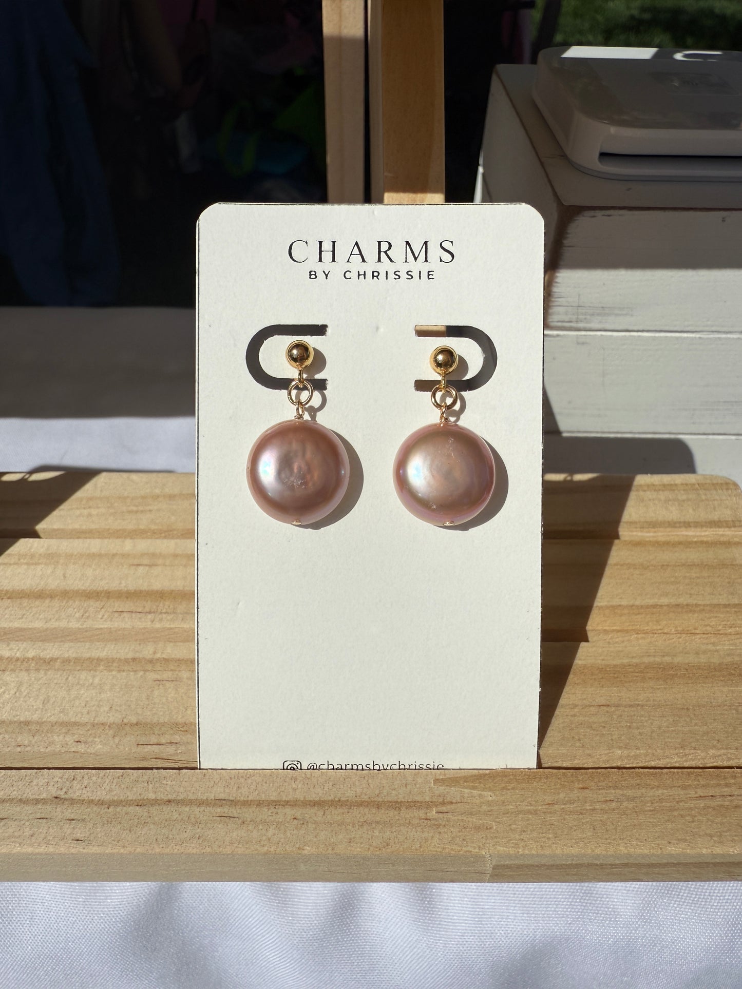 Coin Drop Earrings