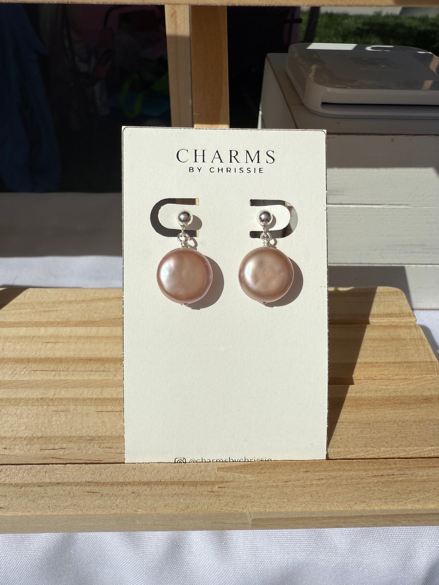 Coin Drop Earrings
