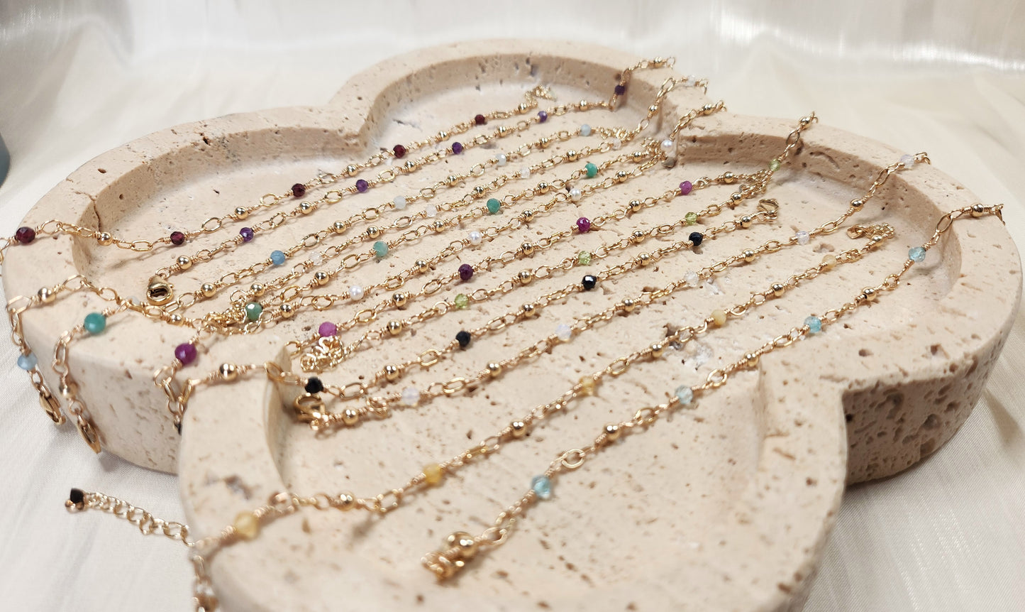 Birthstone Charm Bracelets