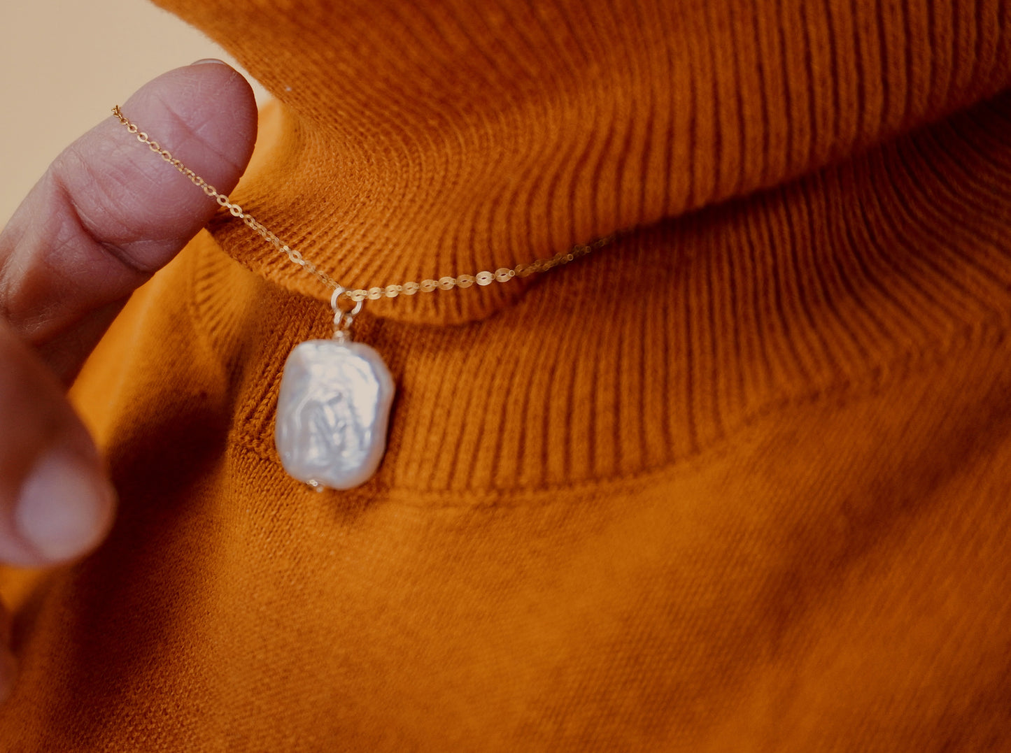 Baroque Pearl Necklace