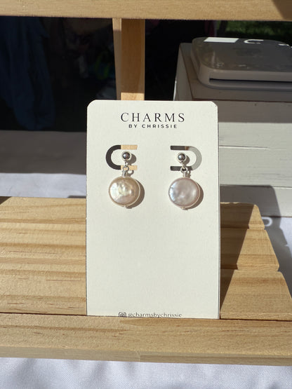 Coin Drop Earrings