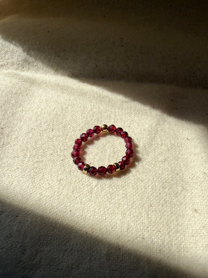 Stretch Birthstone Rings